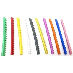 50x20 Bagues Ouvertes En Aluminium Pour Perruches Taille : 4mm Couleur : 10 Différentes