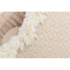 Abri Boho 35x26x41cm Beige - Trixie -Promos Naturalis Pets Boutique abri boho 35x26x41cm beige trixie 38210 trixie soft edition en tissu peluche housse en coton jute polyester rembourrage en mouss 2
