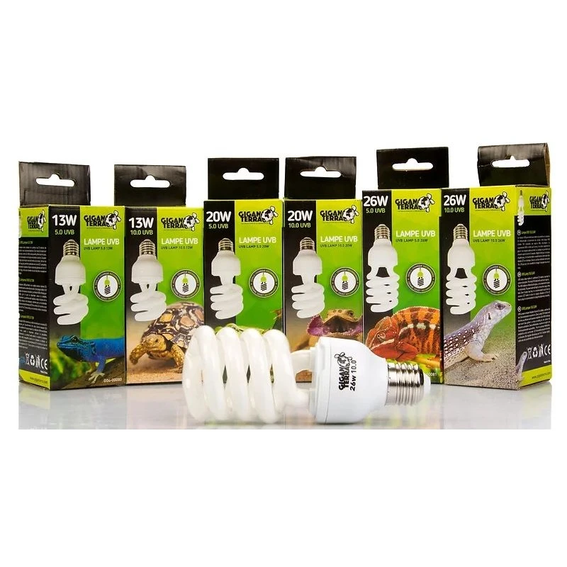 Ampoule UVB 13w/5.0 - Giganterra 3 Ampoule UVB 13w/5.0 - Giganterra