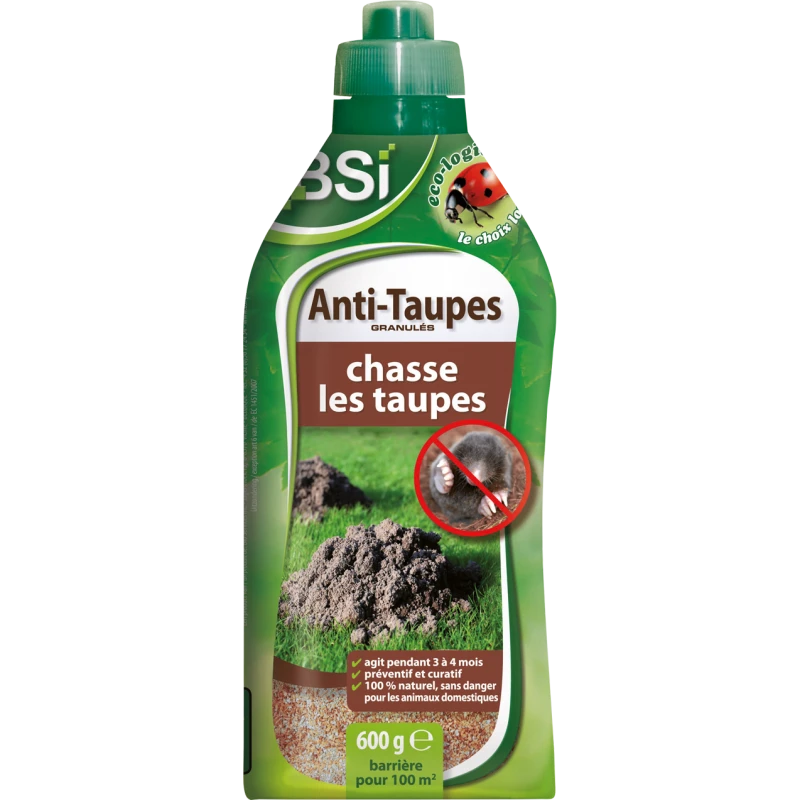 Anti-taupes Granulés 600gr - BSI 3 Anti-taupes Granulés 600gr - BSI