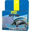APS 400 Pompe à Air Noir - Tetra -Promos Naturalis Pets Boutique aps 400 pompe a air noir tetra 203143203 tetra specifications fonctionnement silencieux grace a des chambres dattenuation de bru