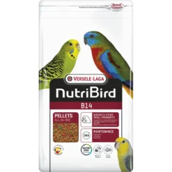 B14 Granulés Extrudés - Aliment D'entretien Pour Perruches Ondulées Et Autres Petites Perruches 3kg - Nutribird