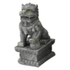 Balinese Lion 7,7x5,5x12cm - Aqua Della -Promos Naturalis Pets Boutique balinese lion 77x55x12cm aqua della 234 429624 aqua della specifications fabrique en resine de polyester de qualite non toxique