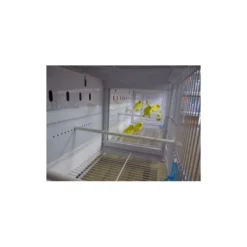 Batterie De 12 Cages 64x30x34 Modèle Champion- New Canariz -Promos Naturalis Pets Boutique batterie de 12 cages 64x30x34 modele champion new canariz 3000 new canariz livree avec un systeme de rouleaux de papier comme fo 4