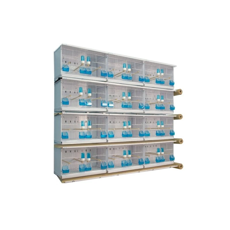 Batteries De 12 Cages 63x30x36 - New Canariz 3 Batteries De 12 Cages 63x30x36 - New Canariz