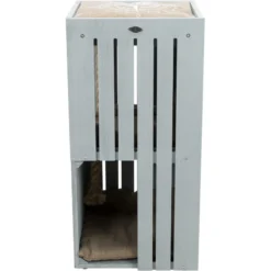 BE NORDIC Tour Pour Chat Juna 38x38x77cm - Trixie -Promos Naturalis Pets Boutique be nordic tour pour chat juna 38x38x77cm trixie 44741 trixie be nordic tour pour chat juna sisal contre plaque vernis toile avec 3