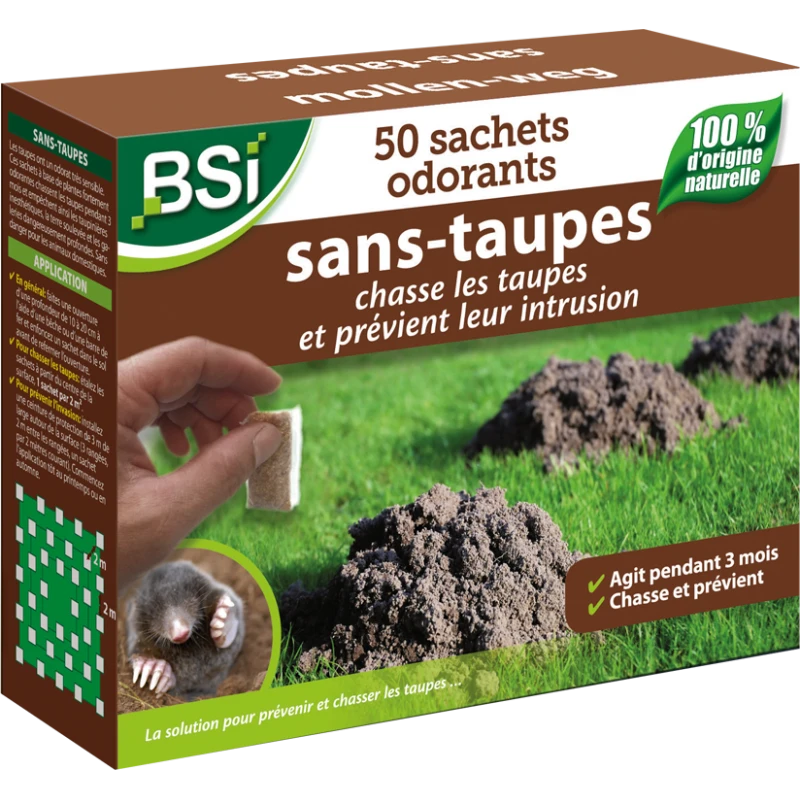 BSI Sans Taupes 50 Sachets Hydrosolubles - BSI 3 BSI Sans Taupes 50 Sachets Hydrosolubles - BSI