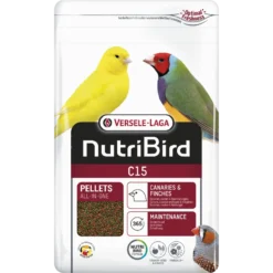 C15 Granulés Extrudés - Aliment D'entretien Pour Canaris, Oiseaux Exotiques Et Indigènes 3kg - Nutribird