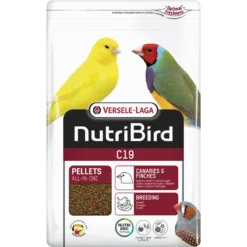 Promos Naturalis Pets Boutique 4 C19 Tropical Granulés Extrudés - Aliment D'élevage Pour Canaris, Oiseaux Exotiques Et Indigènes 3kg - Nutribird