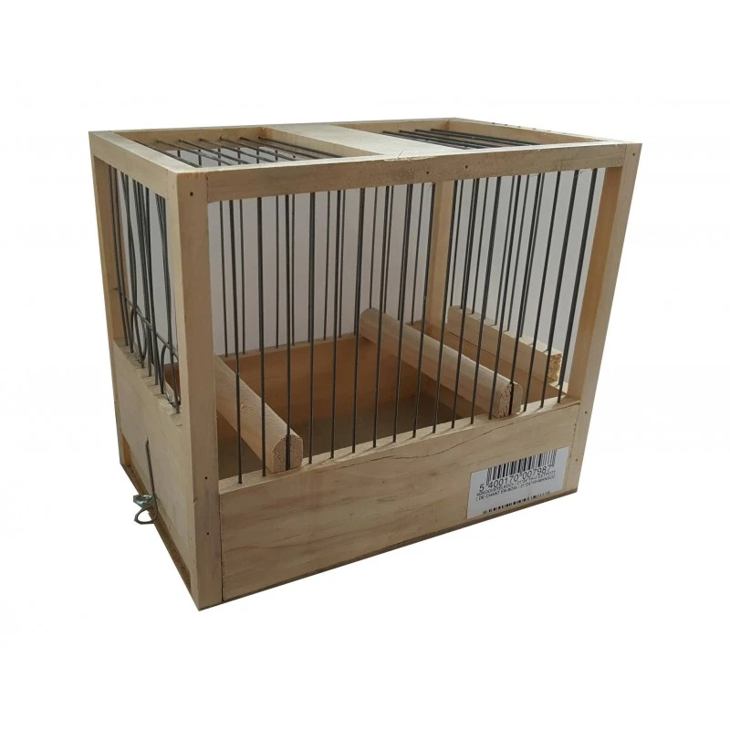Cage De Chant En Bois 21x24x16cm 4 Cage De Chant En Bois 21x24x16cm – Image 2