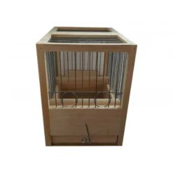Cage De Chant En Bois 21x24x16cm 7 Cage De Chant En Bois 21x24x16cm -Promos Naturalis Pets Boutique cage de chant en bois 21x24x16cm 117320000 grizo cage de chant en bois disposant de 2 perchoirs et 2 trous pour mangeoires exter 2