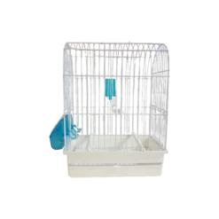 Cage D'expo York Blanche 27,5x17x36,5cm - S.T.A Soluzioni