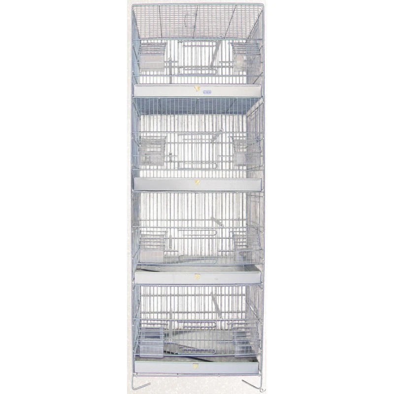 Cage Domus Molinari 4 étages 39x23x114cm 4 Cage Domus Molinari 4 étages 39x23x114cm – Image 2