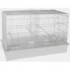 Cage Domus Molinari Blanc 65x34x43cm -Promos Naturalis Pets Boutique cage domus molinari blanc 65x34x43cm 1560032 domus molinari cette cage de dimensions 65x34x43 cm est ideale pour les canaris ou