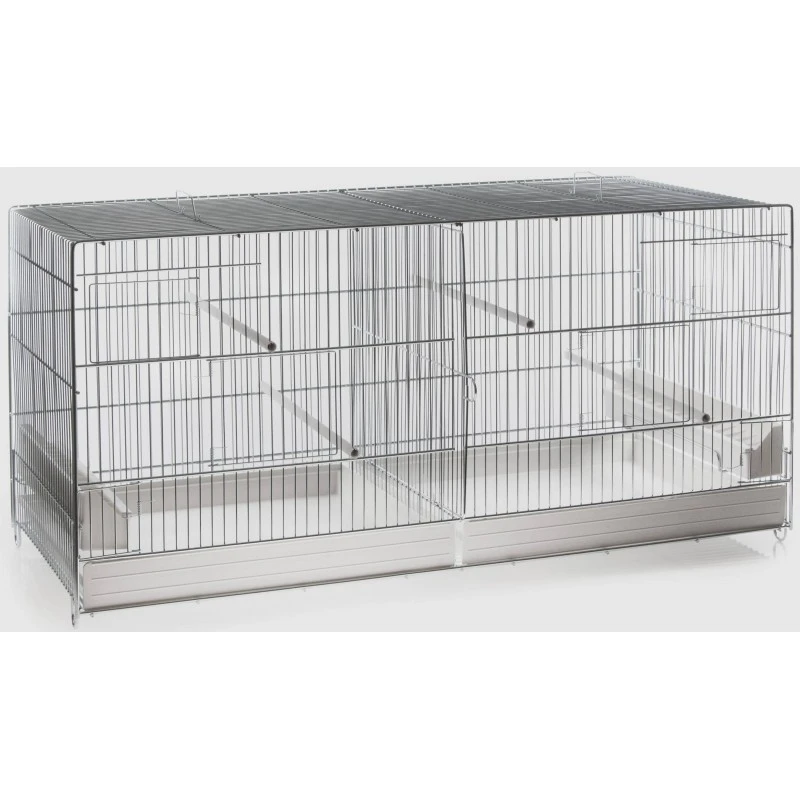 Cage Domus Molinari En Plastique 2 Compartiments 90x40x43cm 3 Cage Domus Molinari En Plastique 2 Compartiments 90x40x43cm