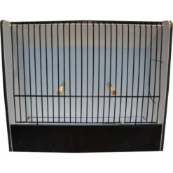 Cage Exposition Exotique Noir En PVC