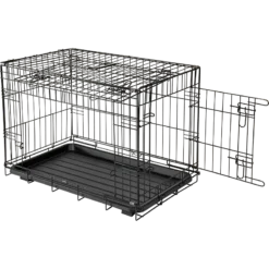 Cage Métallique Avec Porte Coulissante Noir XL 107x71x77cm - Jack And Vanilla -Promos Naturalis Pets Boutique cage metallique avec porte coulissante noir xl 107x71x77cm jack and vanilla 80 0015 jack and vanilla cage metallique avec porte 1 2