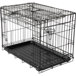 Cage Métallique Avec Porte Coulissante Noir XL 107x71x77cm - Jack And Vanilla -Promos Naturalis Pets Boutique cage metallique avec porte coulissante noir xl 107x71x77cm jack and vanilla 80 0015 jack and vanilla cage metallique avec porte 1 3
