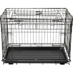 Cage Métallique Avec Porte Coulissante Noir XXL 123x77x83cm - Jack And Vanilla -Promos Naturalis Pets Boutique cage metallique avec porte coulissante noir xxl 123x77x83cm jack and vanilla 80 0016 jack and vanilla cage metallique avec porte 1