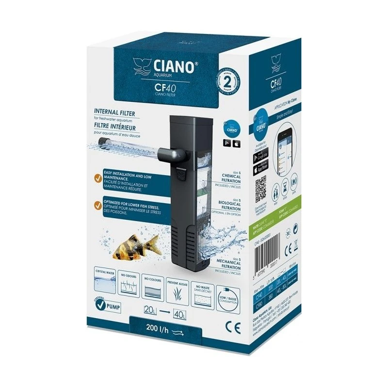 CF40 Filtre Noir - Ciano 4 CF40 Filtre Noir - Ciano – Image 2