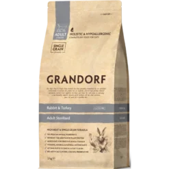 Chat Sterilized - Lapin Et Dinde 2kg - Grandorf