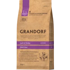 Chien Adult Maxi Races - Agneau Et Dinde 10kg - Grandorf