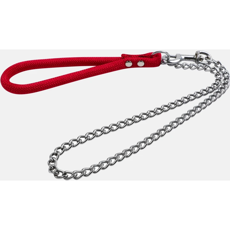 Collection Corde Montagne - Laisse Montagne Forte Métal Rouge 1m - Wouapy