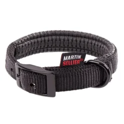 Collier Confort 25mm-65cm Noir - Martin Sellier