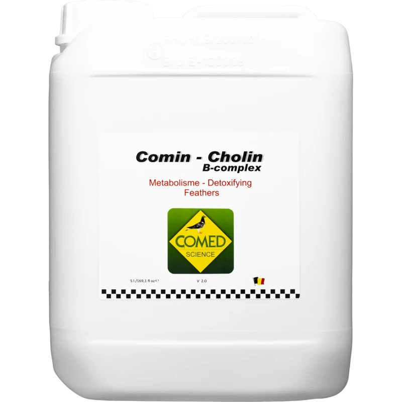 Comin-cholin B-complex, Soutient Le Métabolisme Et Renforce L’organisme 5L - Comed 3 Comin-cholin B-complex, Soutient Le Métabolisme Et Renforce L’organisme 5L - Comed