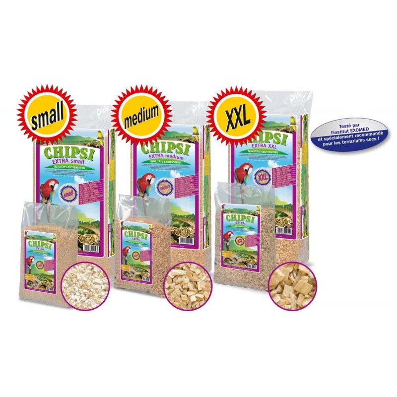 Copeaux De Hêtre Broyé 6mm Extra Medium 15kg - Chipsi 4 Copeaux De Hêtre Broyé 6mm Extra Medium 15kg - Chipsi – Image 2