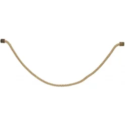Corde D'escalade En Jute Avec Attache En Acier 2,5x300cm - Wagner