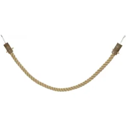 Corde D'escalade En Jute Avec Attache En Acier 5x200cm - Wagner