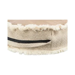 Coussin Boho 100x85cm Beige - Trixie -Promos Naturalis Pets Boutique coussin boho 100x85cm beige trixie 38218 trixie soft edition en tissu peluche housse en coton jute polyester rembourrage en fibr 3