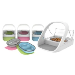 Distributeur De Nourriture Via Puce électronique - Sure Feed -Promos Naturalis Pets Boutique distributeur de nourriture via puce electronique sure feed sf54016 sure feed le distributeur de nourriture a puce electronique e 3