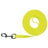Easy Life Laisse à Pister Jaune Fluo M/L 13mm/5m - Trixie -Promos Naturalis Pets Boutique easy life laisse a pister jaune fluo m l 13mm 5m trixie 20725 trixie easy life laisse a pister sangle avec revetement en pvc ave