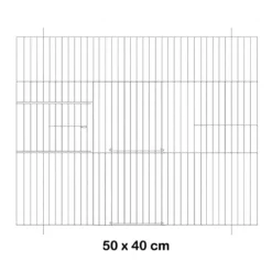 Façade De Cage En Métal 50x40cm - Fauna