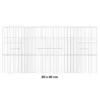Façade De Cage En Métal 80x40cm - Fauna 1 Façade De Cage En Métal 80x40cm - Fauna -Promos Naturalis Pets Boutique facade de cage en metal 80x40cm fauna 14646 fauna birdproducts facade de cage chromee pour la construction de batteries pour bec