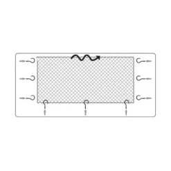 Filet De Sécurité Balcon 300x200cm - Duvo+ -Promos Naturalis Pets Boutique filet de securite balcon 300x200cm duvo 11509 duvo specifications filet de securite pour balcon ou fenetre empeche votre chat de 2