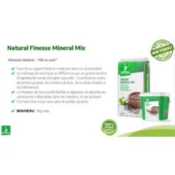 Finesse Mineral Mix 5kg - Natural -Promos Naturalis Pets Boutique finesse mineral mix 5kg natural 30053 natural 1