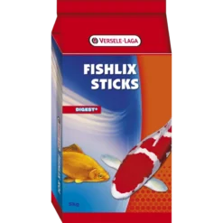 Fishlix Sticks Multi Colour 5kg - Sticks Colorés Pour Poissons D'étang - Aliment Flottant
