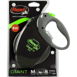 Giant Neon Sangle Noir/Vert M/8m - Flexi -Promos Naturalis Pets Boutique giant neon sangle noir vert m 8m flexi 41191239 duvo giant neon sangle noir vert m 8m flexi 1