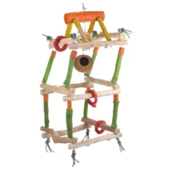Grande Tour De Jeu 48x48x100cm - Wagner -Promos Naturalis Pets Boutique grande tour de jeu 48x48x100cm wagner h71015 wagner grande tour de jeu en veritable bois de racine de cafe le bois de cafe extre 1