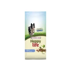 VERSELE-LAGA Happy Life Adult Au Saumon 15kg - Aliment Varié à Base De Saumon - Pour Les Chiens Adultes Actifs