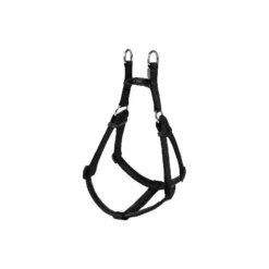 Harnais Basic Confort Noir 20mm 57/75cm - Wouapy