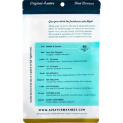 Harnais Pour Perroquet AVIATOR Mini Bleu -Promos Naturalis Pets Boutique harnais pour perroquet aviator mini bleu av00169 the aviator flight line description harnais pour perroquet aviator differentes 1 2
