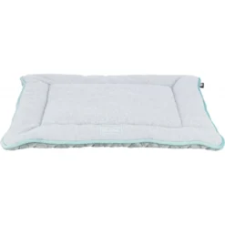 Junior Matelas Gris Clair/Menthe 70x50cm - Trixie -Promos Naturalis Pets Boutique junior matelas gris clair menthe 70x50cm trixie 38249 trixie junior matelas en matiere sweat peluche couverture en polyester rem 2