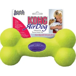 Kong Air Squeaker Bone Jaune L - Kong
