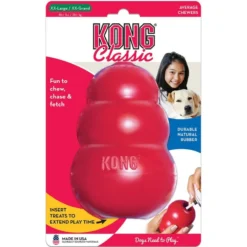 Kong Classic Rouge XXL - Kong -Promos Naturalis Pets Boutique kong classic rouge xxl kong 74012005 kong specifications disponible en six tailles xs s m l xl et xxl un jouet stimulant intelle 4