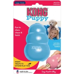 Kong Puppy Bleu Ou Rose L - Kong -Promos Naturalis Pets Boutique kong puppy bleu ou rose l kong 74012015 kong specifications disponible en coloris rose ou bleu et en quatre tailles xs s m et le 3