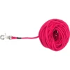Laisse à Pister, Ronde Fushia S-L 20m/6mm - Trixie -Promos Naturalis Pets Boutique laisse a pister ronde fushia s l 20m 6mm trixie 19797 trixie laisse de suivi rondemousqueton a gachette anti saletes tissage en